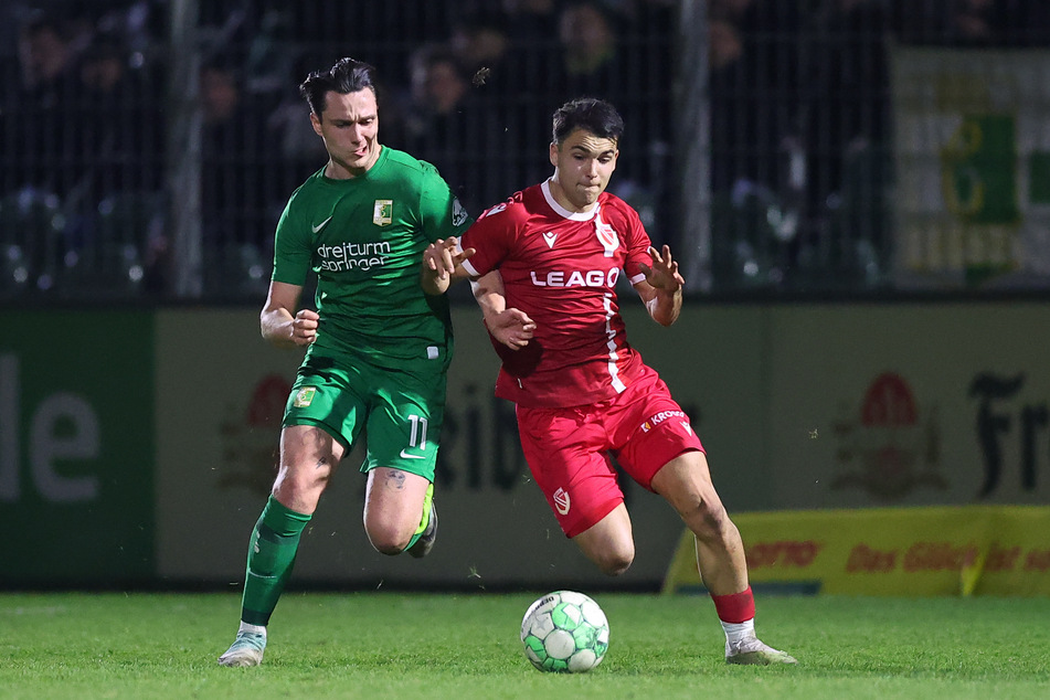 Jan Shcherbakovski (23, r.) wurde im Sommer nach anderthalbjähriger Leihe fest von Cottbus verpflichtet.