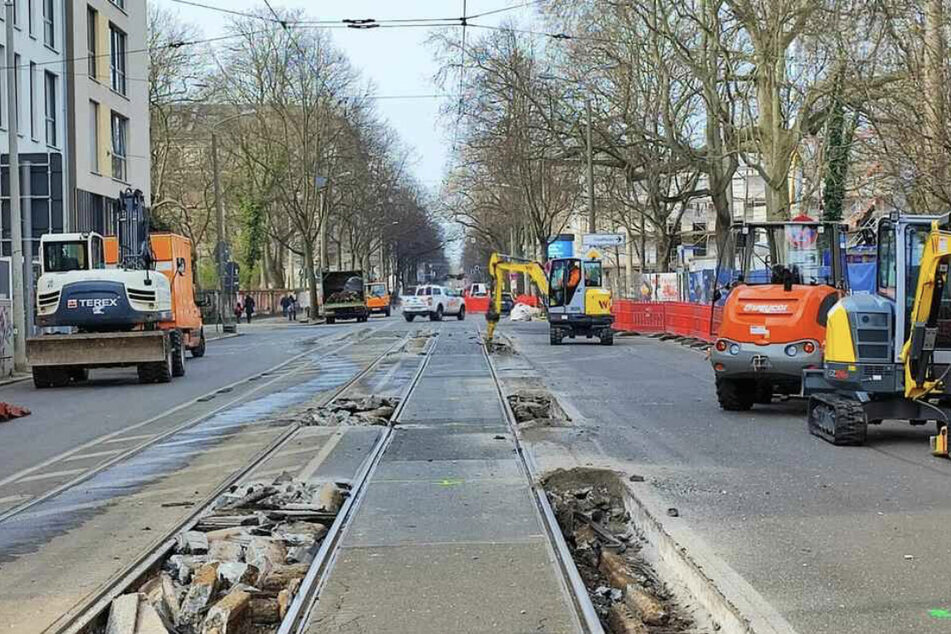 Die Käthe-Kollwitz-Straße wird wieder für den Verkehr freigegeben. Dafür wird es anderorts stressig.