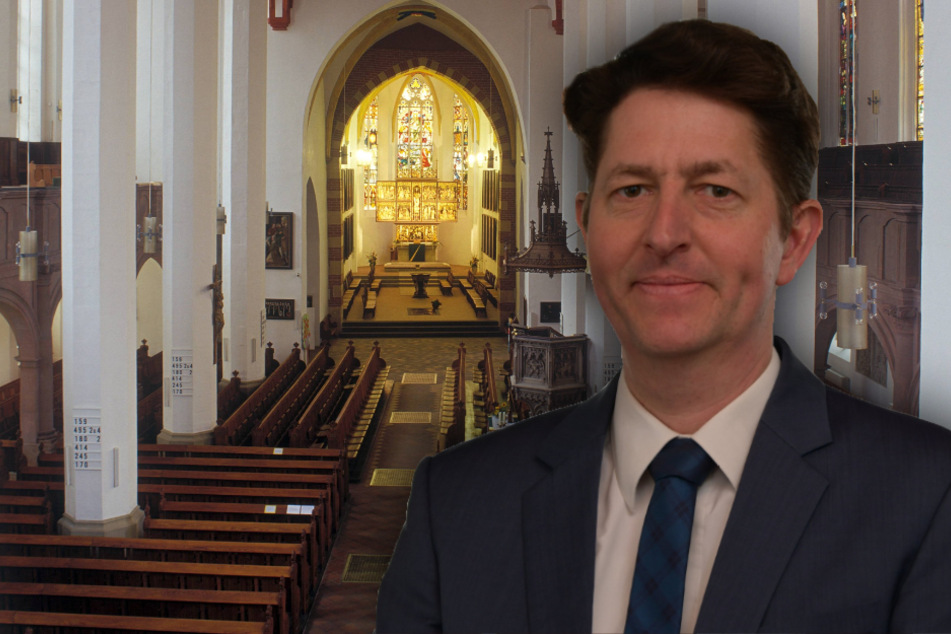 Leere Bänke: in Sachsen treten immer mehr Gläubige aus den Kirchen aus. Michael Baudisch, Sprecher des Bistums Dresden-Meißen, bedauert das.