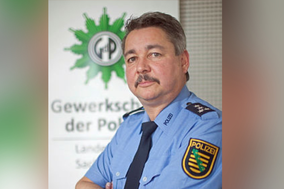 Ist für eine Impfpflicht bei der Polizei: Hagen Husgen, Sachsen-Chef der GdP.