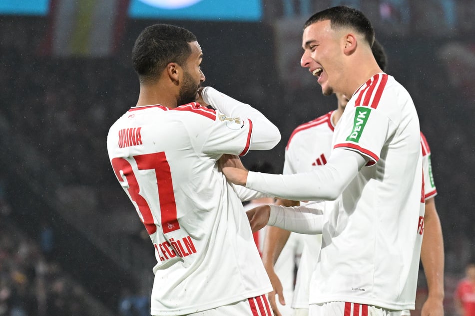 Auch Linton Maina (l.) wusste im Duell mit den Eisernen zu überzeugen.