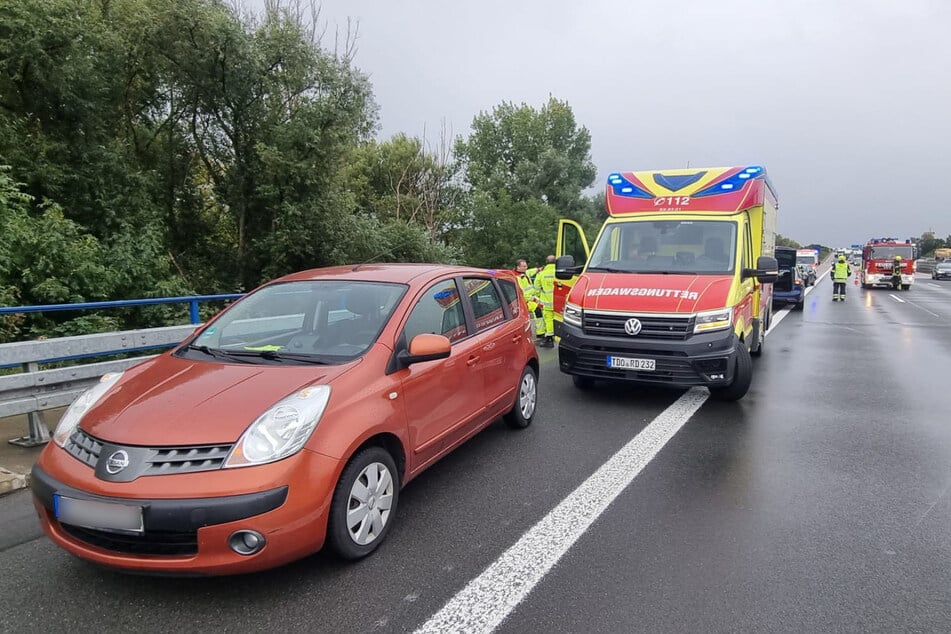 Nach ersten Erkenntnissen sollen an dem Unfall mehrere Autos beteiligt sein.