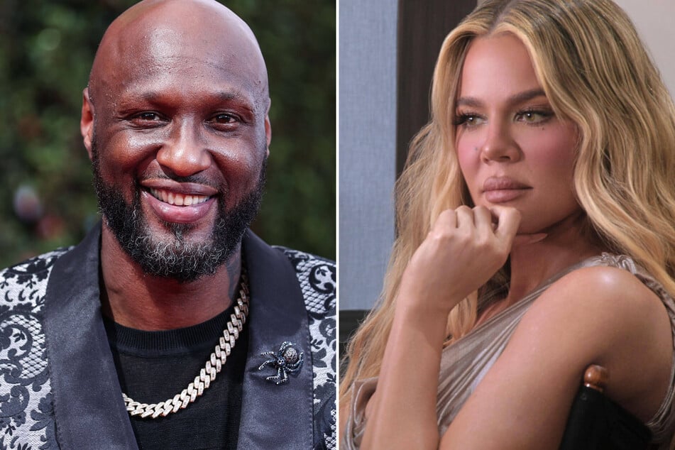 Lamar Odom calls Khloé Kardashian his "wife" in tense reunion