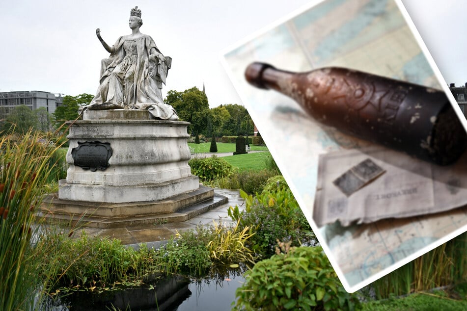 Im Sockel einer Queen-Victoria-Statue ganz ähnlich wie diese fanden Bauarbeiter eine 101 Jahre alte Nachricht. (Symbolbild)
