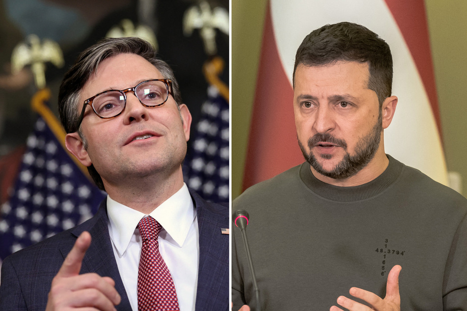 Zelensky to meet with House Speaker Mike Johnson in bid for more aid from US