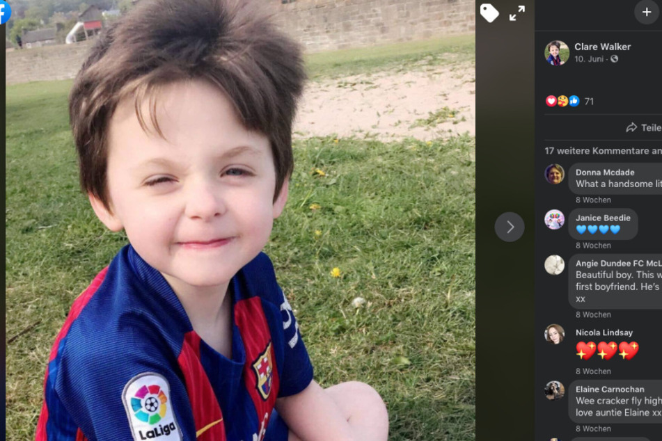 Mit gerade einmal acht Jahren starb der kleine Cillian.