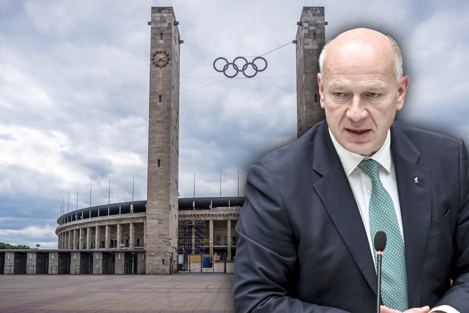 Bürgermeister Kai Wegner (53, CDU) will die Olympischen Spiele nach Berlin holen. (Bildmontage)