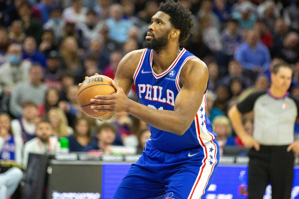 Philly center Joel Embiid notched his 42nd double-double against Charlotte on Saturday.