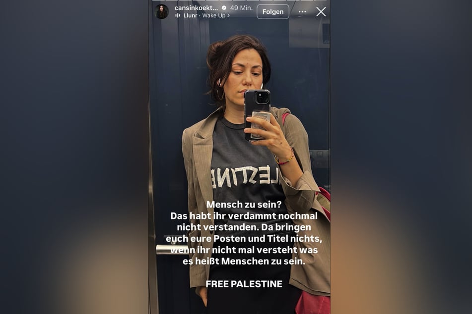 Die Linken-Politikerin ist sich keines Fehlverhaltens bewusst.