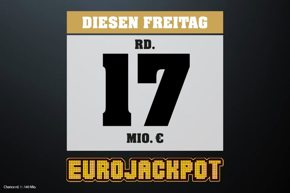 Eurojackpot: Diesen Freitag (12.12.) liegen 17 Millionen Euro im Jackpot.