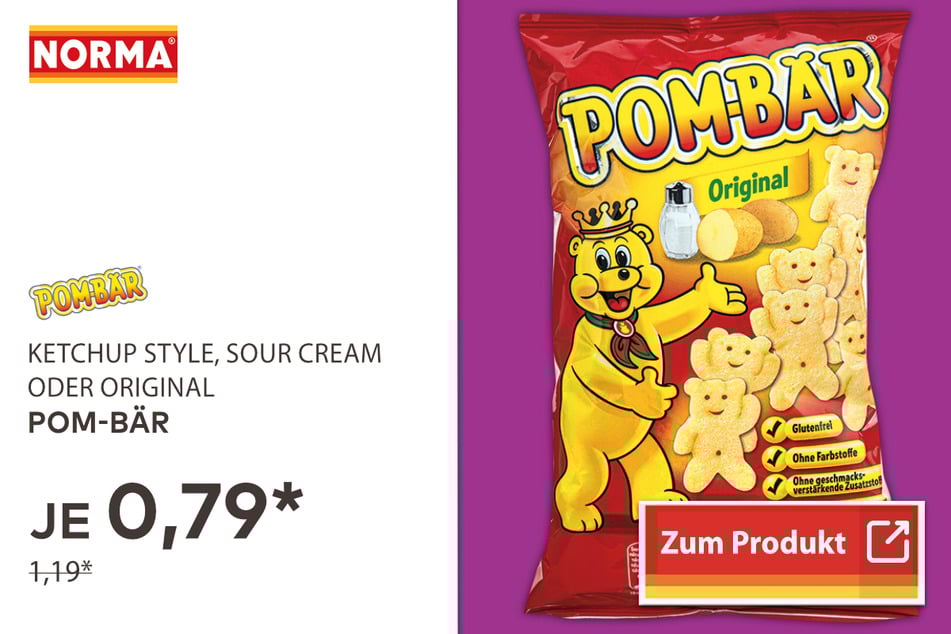 Pom-Bär für 0,79 Euro