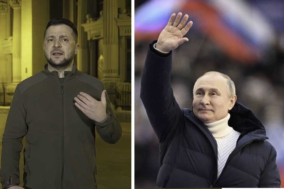 Selenskyj kontert Putins Propaganda-Show: "Stellen Sie sich 14 000 Leichen vor"