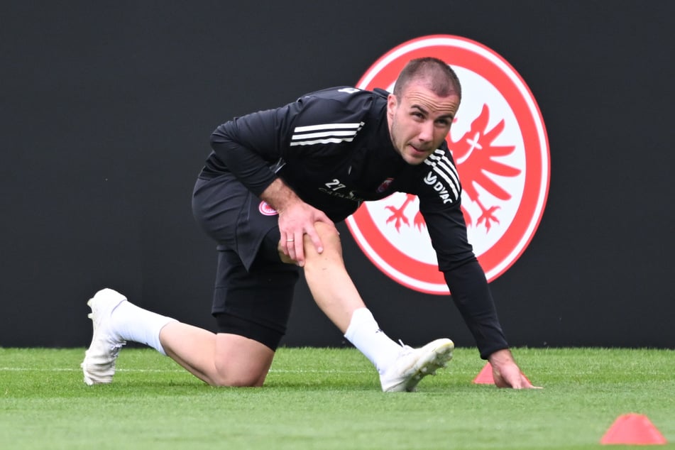 Eintracht Frankfurts Mario Götze (33) hatte zuletzt mit Verletzungsproblemen zu kämpfen und ist erst jetzt wieder richtig fit.