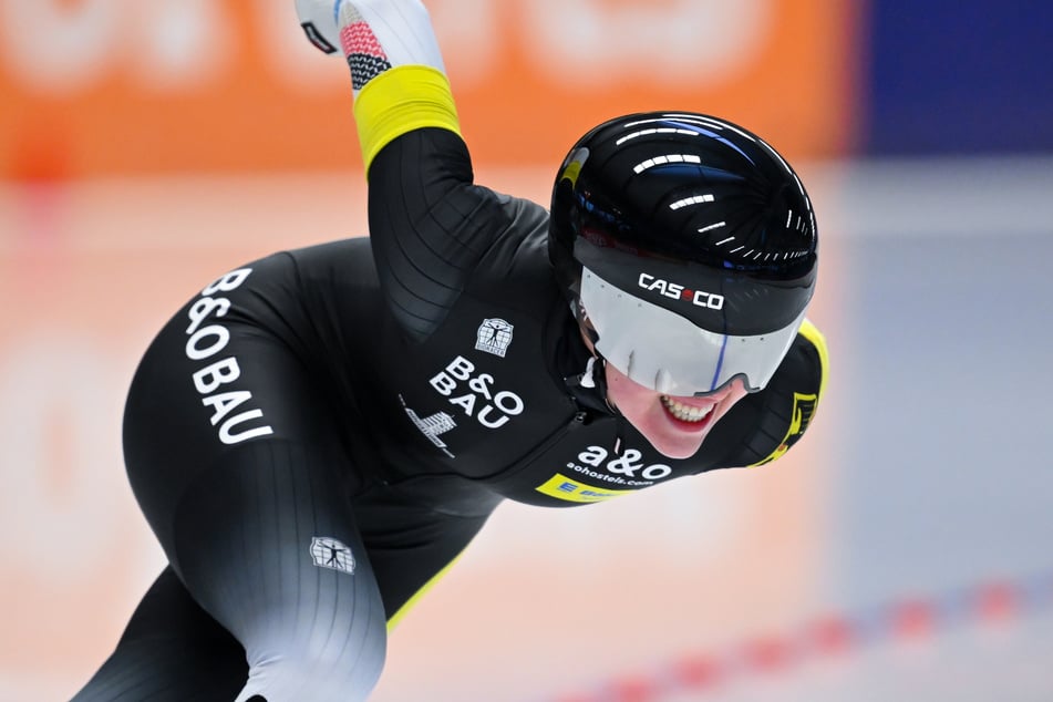Anna Ostlender (23) ist Deutschlands einzige Starterin über 1000 Meter.