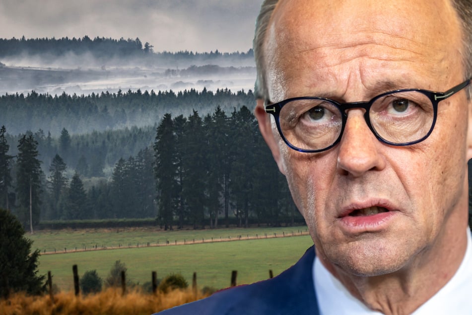 Mega-Waldbrand an NRW-Grenze: Kanzler Merz besucht Waldbrandgebiet nach seinem Urlaub
