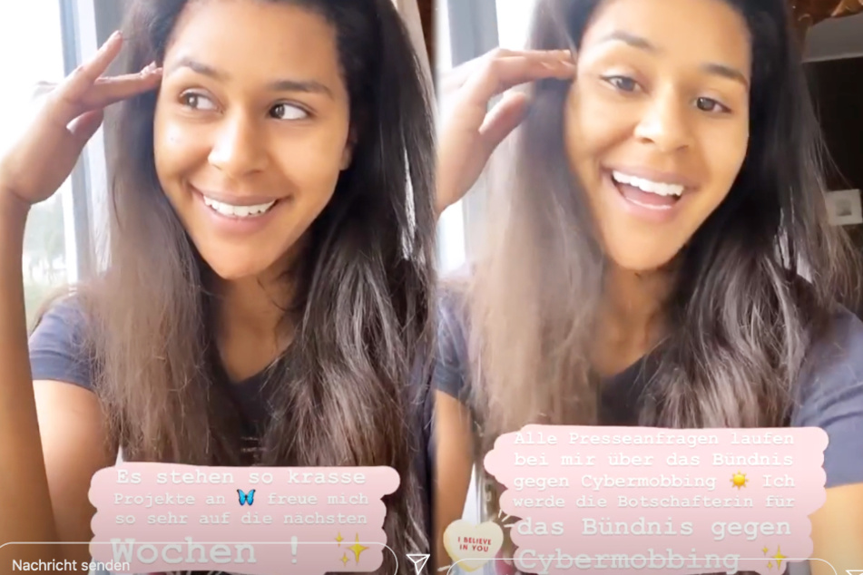 Die Montage zeigt Screenshots aus den Instagram-Stories von Lijana vom Samstagnachmittag.