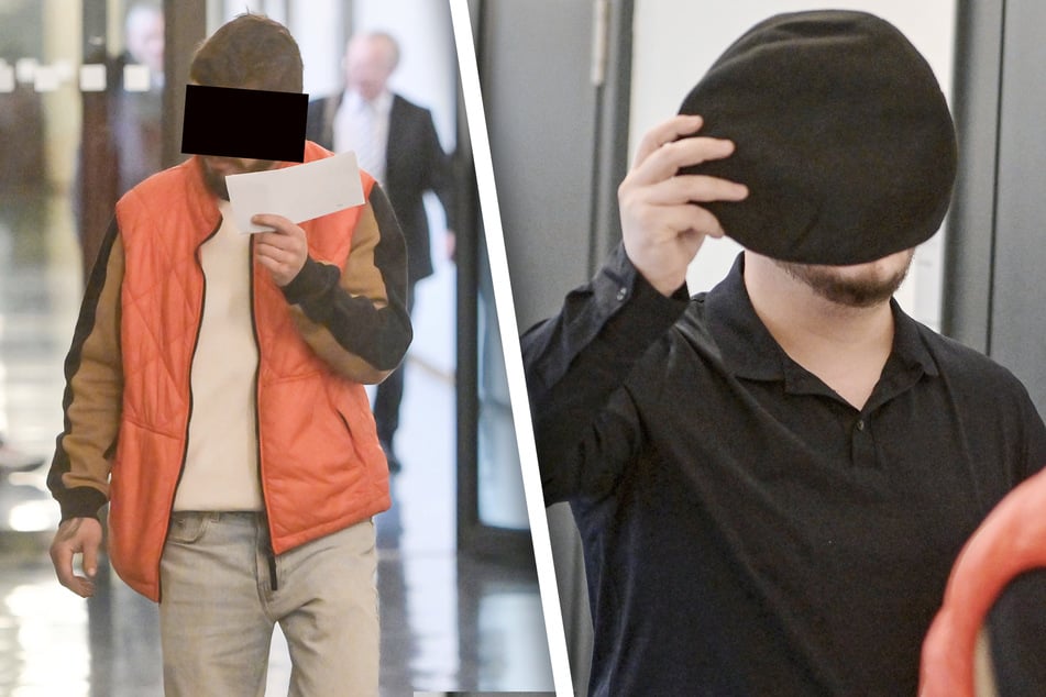 Fuhr Gleisbauer Nico O. (24, l.) ein illegales Straßenrennen? Zeitsoldat Alex H. (33, r.) konnte ein Attest für dringende Angelegenheiten vorlegen.