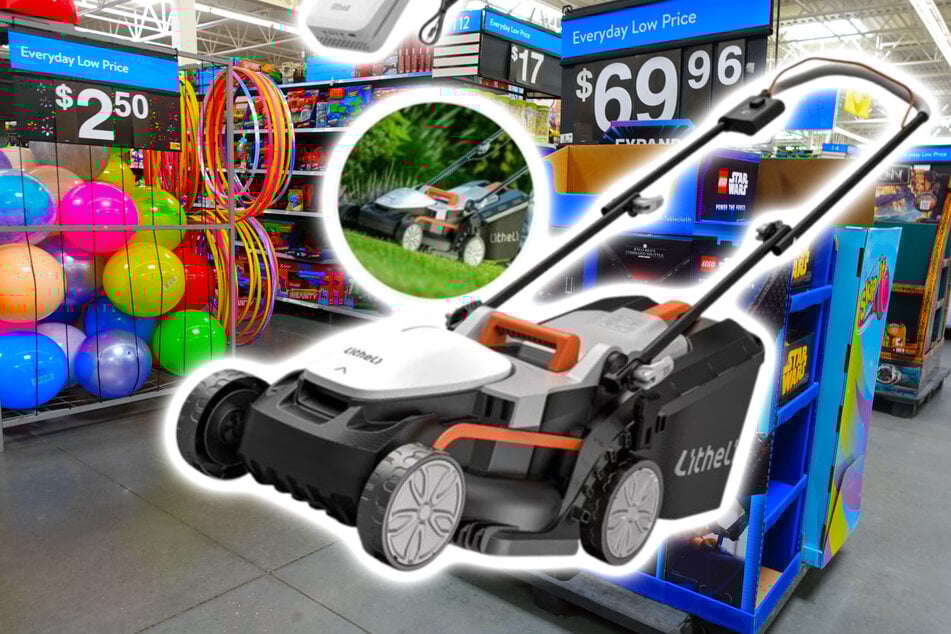 This lawn mower is the perfect choice for your garden, and it's on sale right now