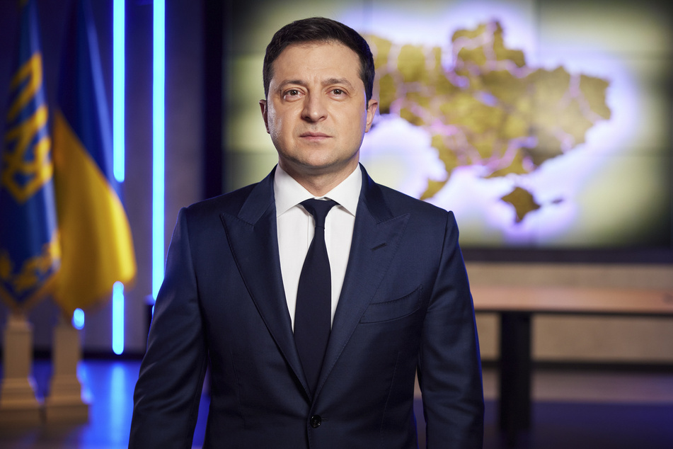 Der ukrainische Präsident, Wolodymyr Selenskyj (44).