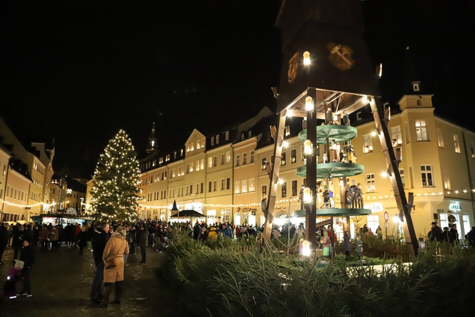 Am Samstag wurde in Schneeberg "angelichtelt".