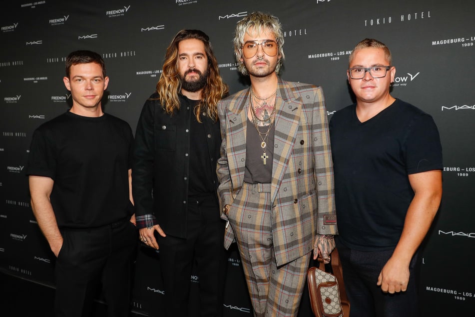 Seit 2005 erobern die Magdeburger Jungs mit ihrer Band Tokio Hotel (Georg, Tom, Bill und Gustav (v.l.) die Welt.