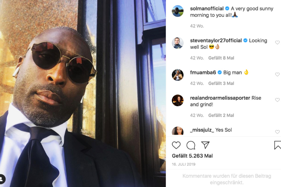 Sol Campbell (45) sorgt mit einem Tweet zur Coronavirus-Pandemie für Aufregung.