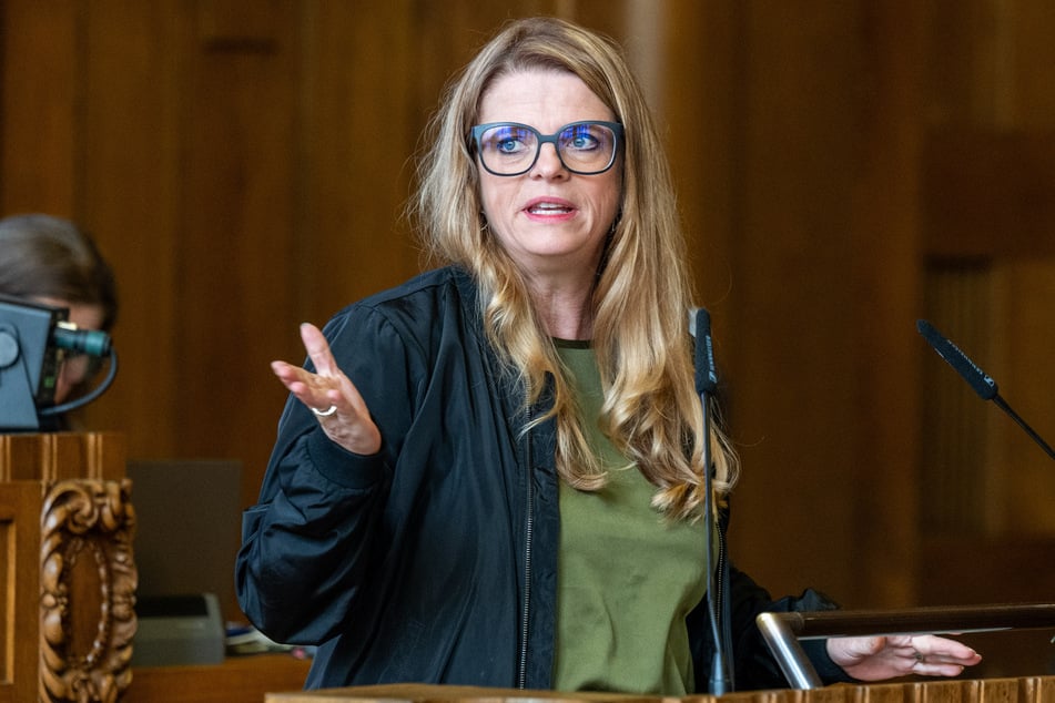 Linken-Fraktionschefin Susanne Schaper (48).