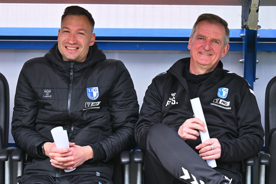 Pascal Ibold (36, l.) und Petrik Sander (65) freuen sich auf die Verstärkung im Trainerteam.
