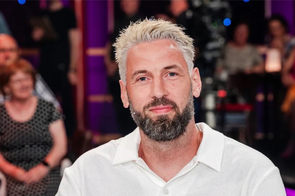 Präsentierte sich im "Riverboat" mit neuer Haarfarbe: SCM-Erfolgscoach Bennet Wiegert (43).