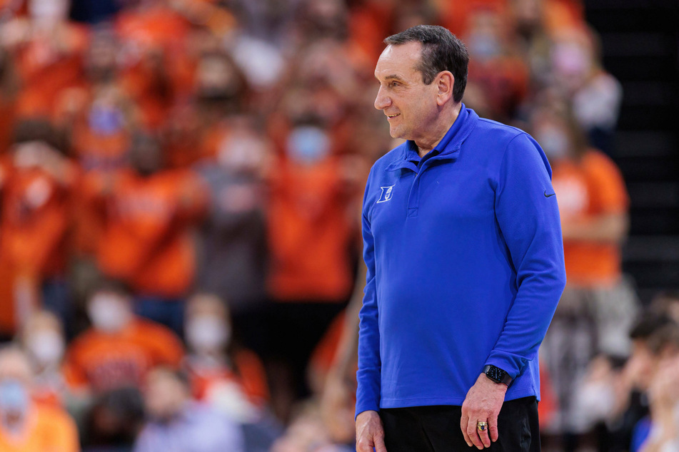Blue Devils head coach Mike Krzyzewski is in the Final Four for an NCAA-record 13th time.