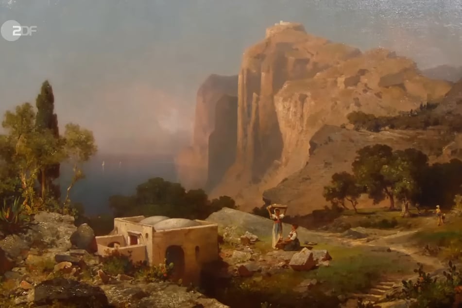 Das gute Stück wurde von Franz Richard Underberger im Jahre 1870 gemalt.