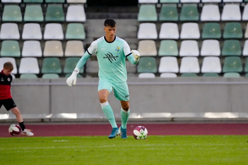 CFC-Torwart David Wunsch (23) hatte am Freitagabend im Heinz-Steyer-Stadion wenig zu tun.