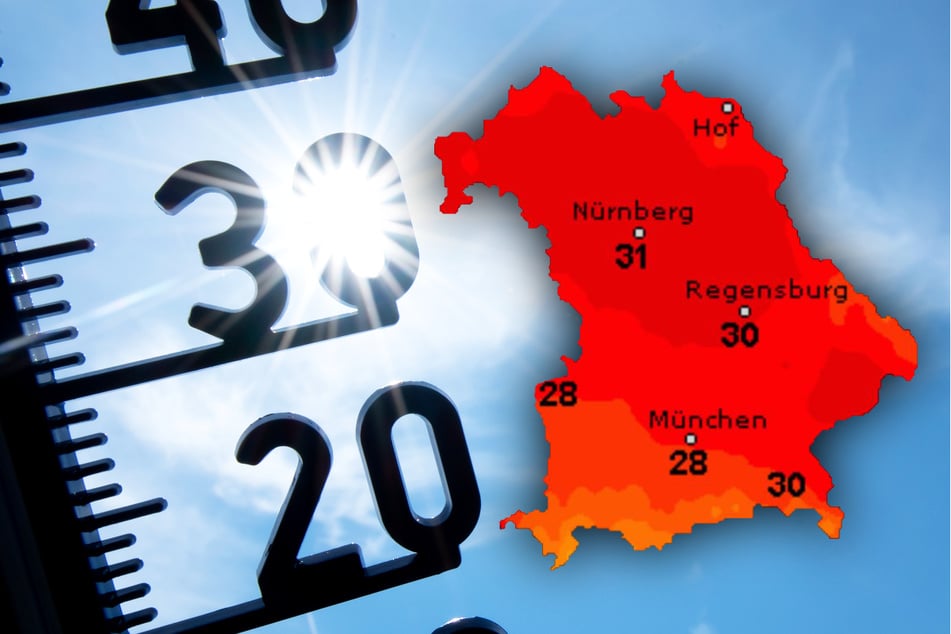 Das Wetter in München und Bayern kann sich sehen lassen. Ein Dämpfer lässt aber nicht lange auf sich warten.