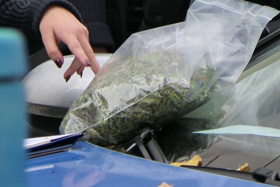 Die Polizei stellte große Mengen Cannabis sicher.