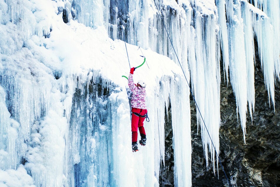 Die Eiskletterer erklommen den Klockelefall - doch dann ereignete sich das Unglück. (Symbolbild)