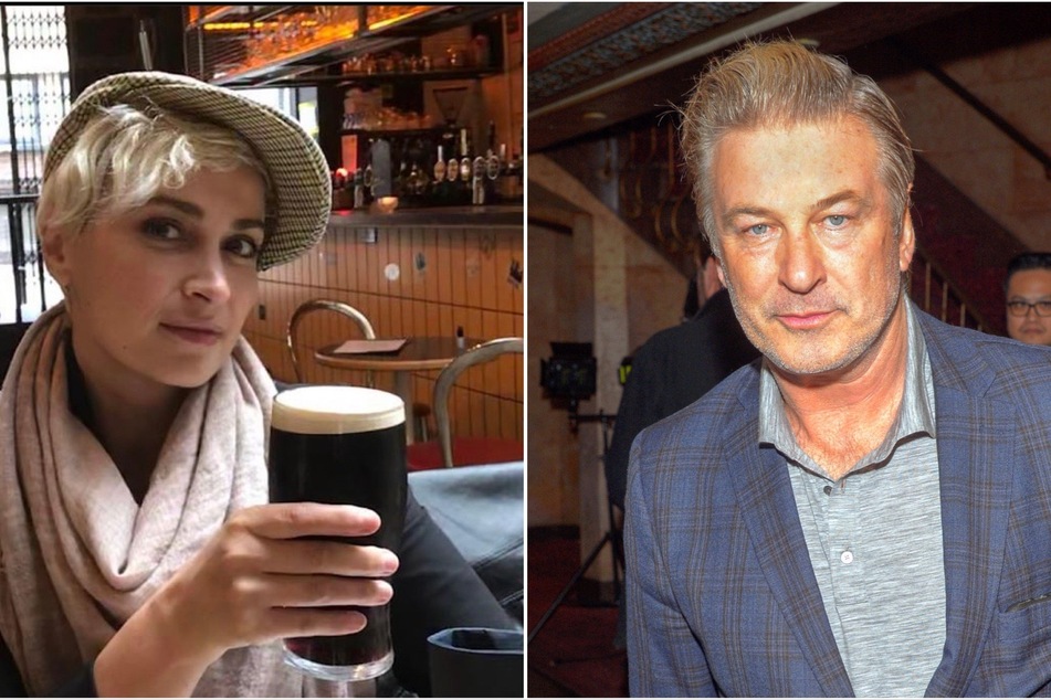 On Friday, Alec Baldwin (r) broke his silence over the tragic and fatal shooting of cinematographer, Halyna Hutchins (l).