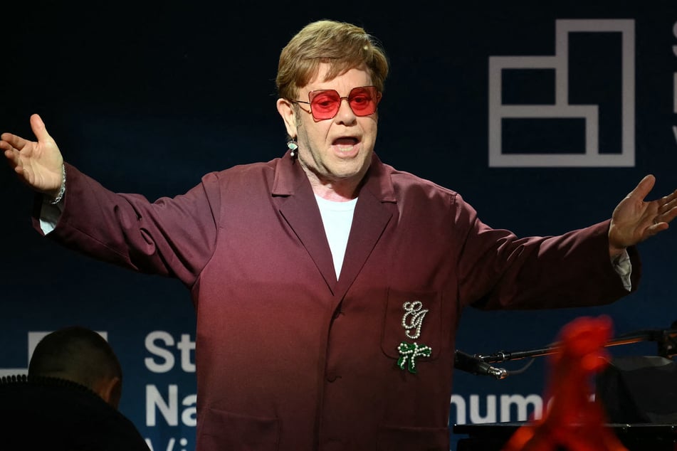 Singer Elton John has been left with "only limited vision" after a "severe eye infection."