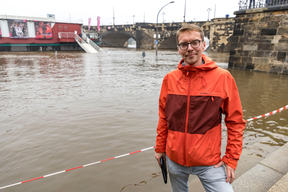 Umweltamtsleiter René Herold (45) möchte Katastrophen wie im Ahrtal oder in Valencia unter anderem mit dieser Funktion verhindern.