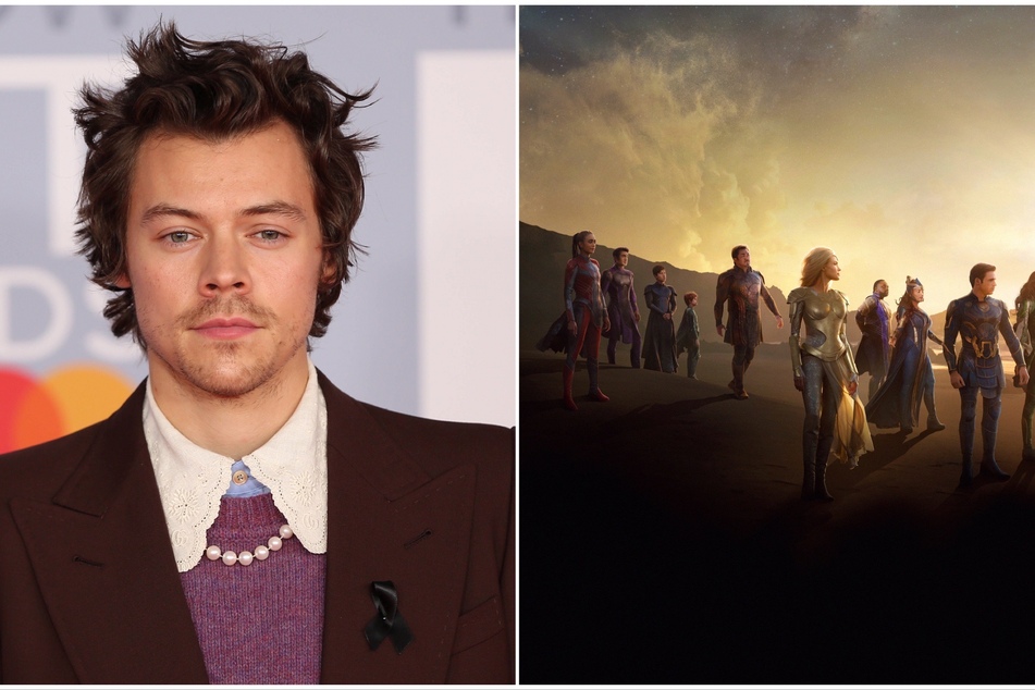 On Tuesday, it was confirmed that Harry Styles (l.) will appear in Marvel's Eternals as Eros.