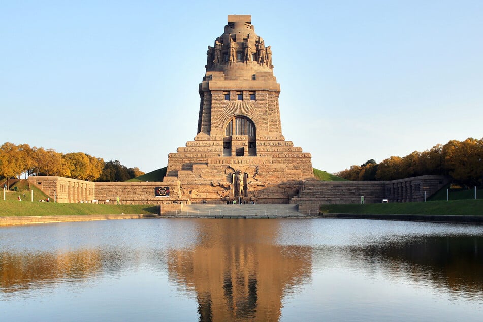 Am Sonntag stehen die Marktschreier wieder am Völkerschlachtdenkmal in Leipzig! (Archivbild)