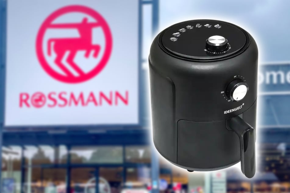 ROSSMANN verkauft Mini-Heißluftfritteuse am Mittwoch (1.10.) zum Knallerpreis