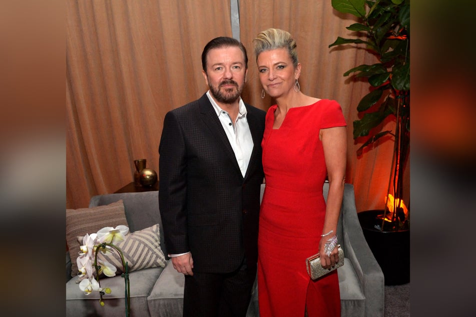 Bereits seit 1982 sind Ricky Gervais (64) und Jane Fallon (65) zusammen.