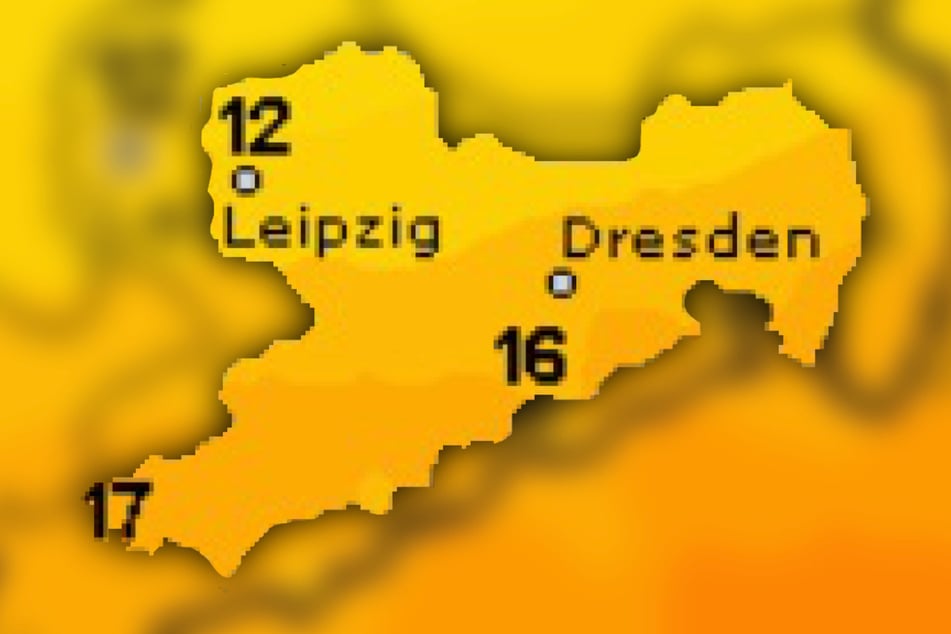 Die Temperaturen fallen ab.