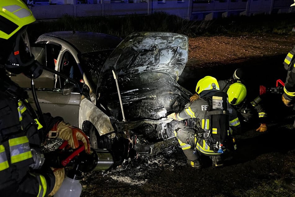 Am Ford entstand Totalschaden.