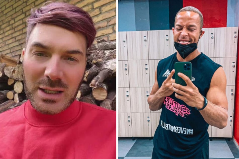 Andrej Mangold (34) und Sam Dylan (30) reden in ihrem Podcast "Ready or not" über die Ereignisse im "Sommerhaus"der Stars". (Fotomontage)