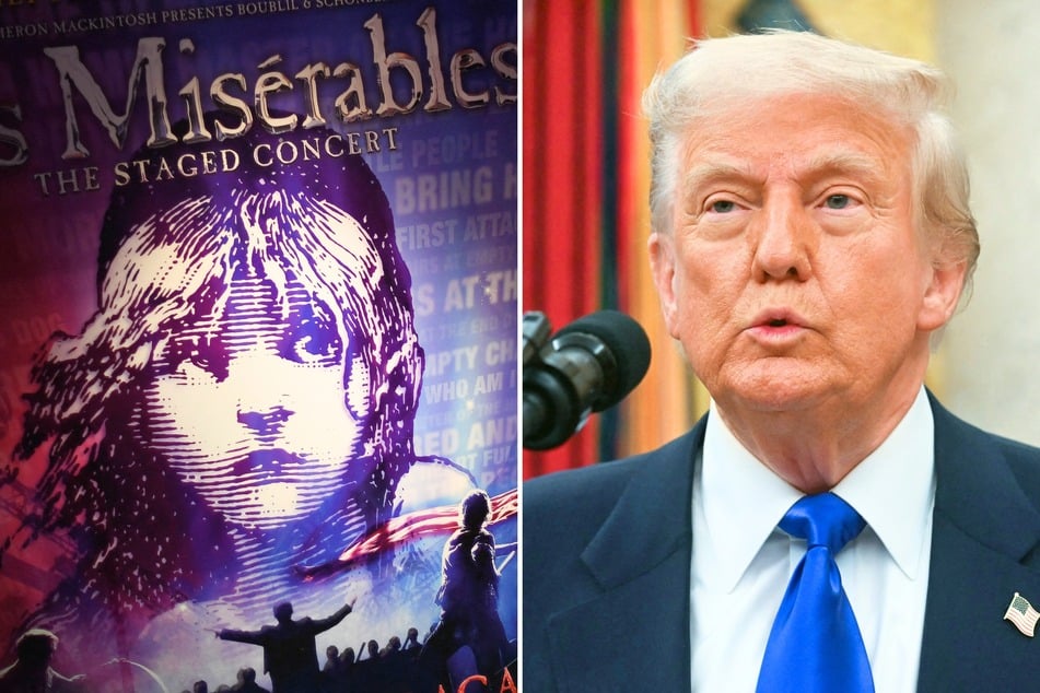 Performers of the show Les Misérables are planning to boycott an upcoming fundraiser put on by President Donald Trump at the John F. Kennedy Center.