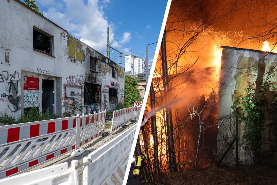 Chemnitz: Weil Besitzer offenbar kaum kooperiert: Chemnitzer Brandruine auf dem Weg zum Dauer-Schandfleck