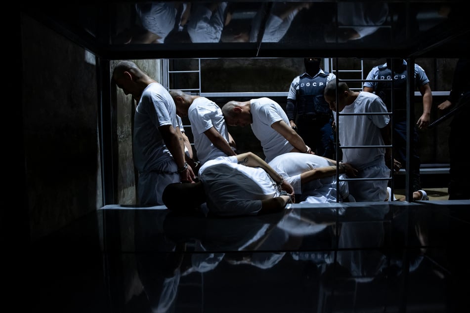 El Salvador's CECOT is notorious for the brutal treatment of people imprisoned there, with human rights groups documenting abuses and torture.