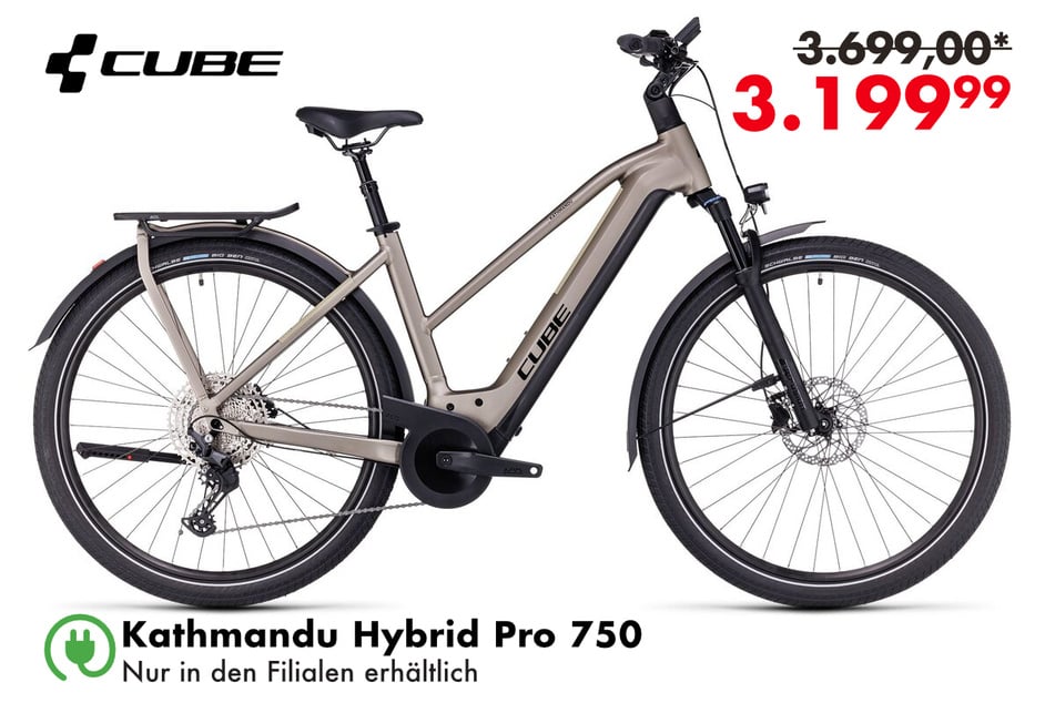 Cube Kathmandu Hybrid Pro 750