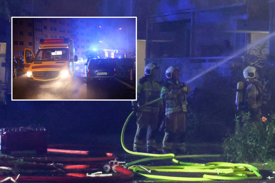 Dresden: Brand nach Explosion in Wohnung, ein Verletzter